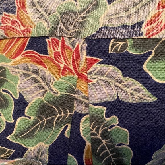 TORI RICHARD Floral Aloha Hawaiian Reverse Shirt Men 2XL XXL - Picture 3 of 7